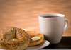 Clipart Bagels And Coffee Image