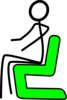 Chair Green Clip Art