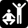 Exercise  Or Gym Area 2 Clip Art
