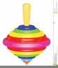 Spinning Top Clipart Image
