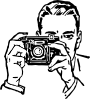 Man With A Camera Clip Art