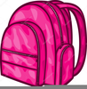 School Clipart Backpack Image