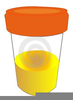 Urine Cup Clipart Image