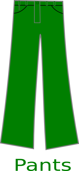 clip art green pants - photo #1