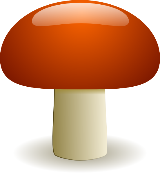 red mushroom clipart - photo #30