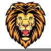 Lion Head Clipart Image