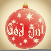 God Jul Clipart Image