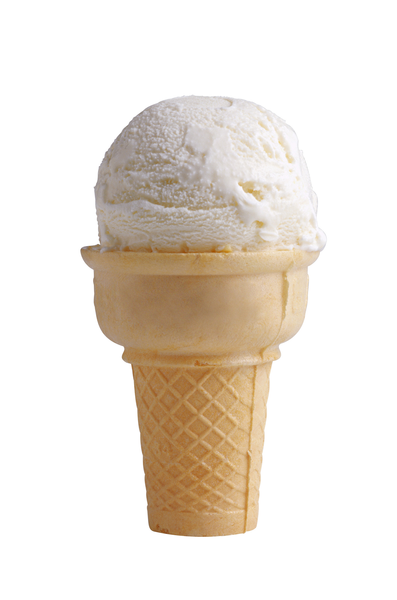 vanilla ice cream cone clipart - photo #10