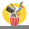 Popcorn And Movie Clipart Image