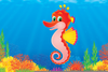 Fantasy Forest Seahorse Image