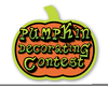 Decorated Pumpkins Clipart Image