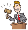 Free Clipart Auctioneer Image