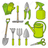 Clipart Garden Tools Image