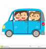 Family Minivan Clipart Image