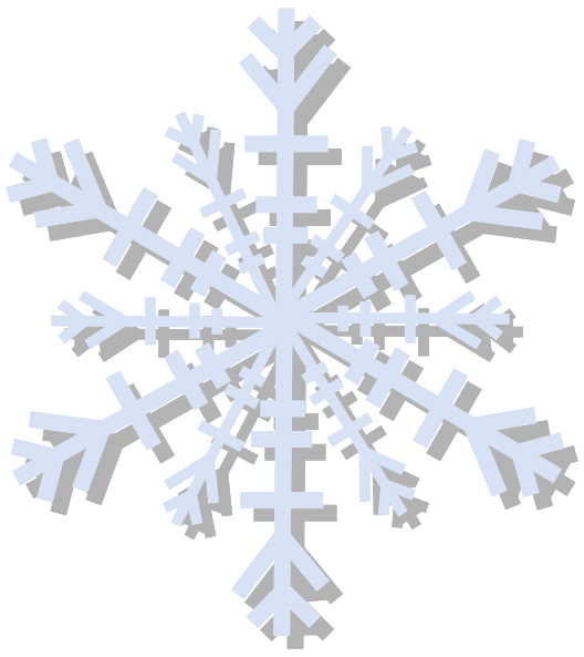 clipart of a snowflake - photo #29