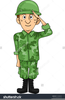 Army Salute Clipart Image