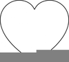 Black Heart Clipart Image