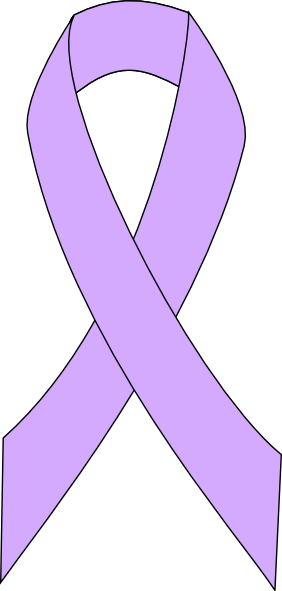 Free: Purple ribbon Awareness ribbon Cancer Clip art - Cancer Logo