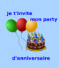 Invitation Fete 8 Ans Clip Art