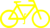 Yellow Bike Clip Art
