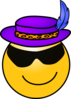 Pimp Smiley Clip Art