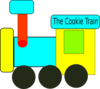 Cookie Train Clip Art