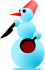 Cooking Snowman Clip Art