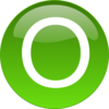 Green O Clip Art