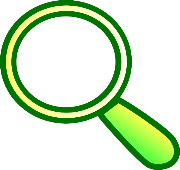 clipart magnifying glass - photo #45