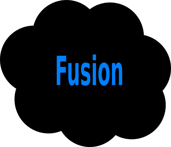 Fusion Cloud Clip Art at Clker.com - vector clip art online, royalty