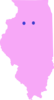 Pink Illinois Clip Art