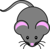 Gray Mouse Clip Art