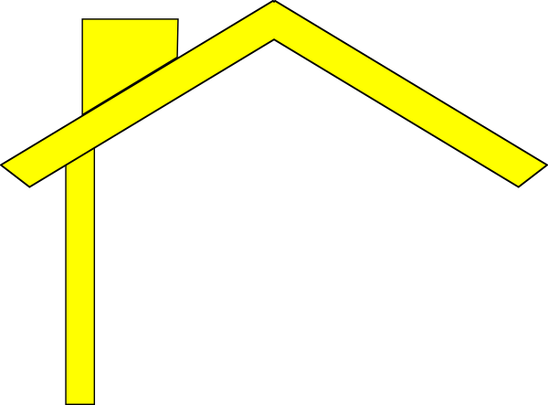 free house roof clip art - photo #13
