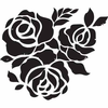 Rose Stencil Designs Image