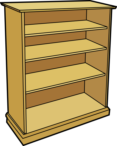 clipart bookshelves - photo #1