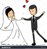 Chinese Bride Groom Clipart Image