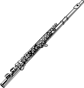 Flute In C Clip Art