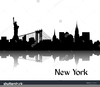 Clipart New York Silhouette Image