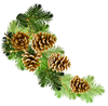 Christmas Wreath Border Clipart Image