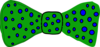 Blue Dots On Green Clip Art