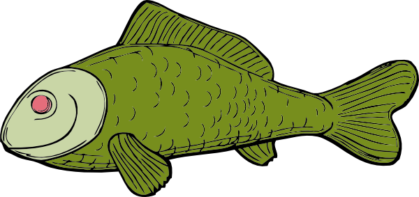 clipart fishes. Green Fish