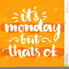 I Hate Monday Clipart Image