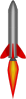 Rocket Flying Up Clip Art