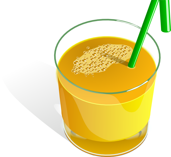 glass of juice clipart - photo #10