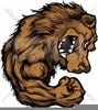 Grizzly Bear Mascot Clipart Image