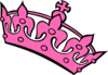 Pink Haley Tiara Princess Clip Art