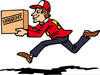 Delivering Food Clipart Image