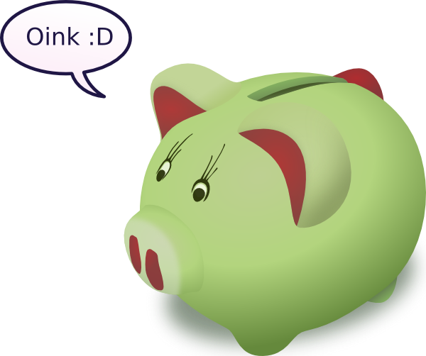 Piggy Bank Clip Art. Piggy Bank · By: OCAL 5.4/10 3 votes