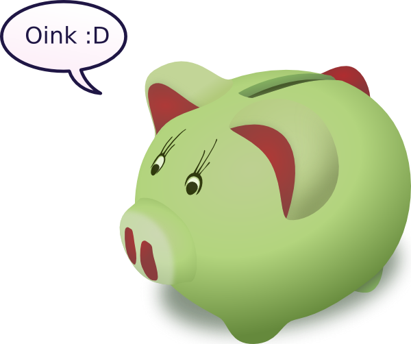 clipart piggy bank - photo #12