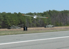 The Aerolight Unmanned Aerial Vehicle (uav) Returns From A Successful, Groundbreaking Flight Image